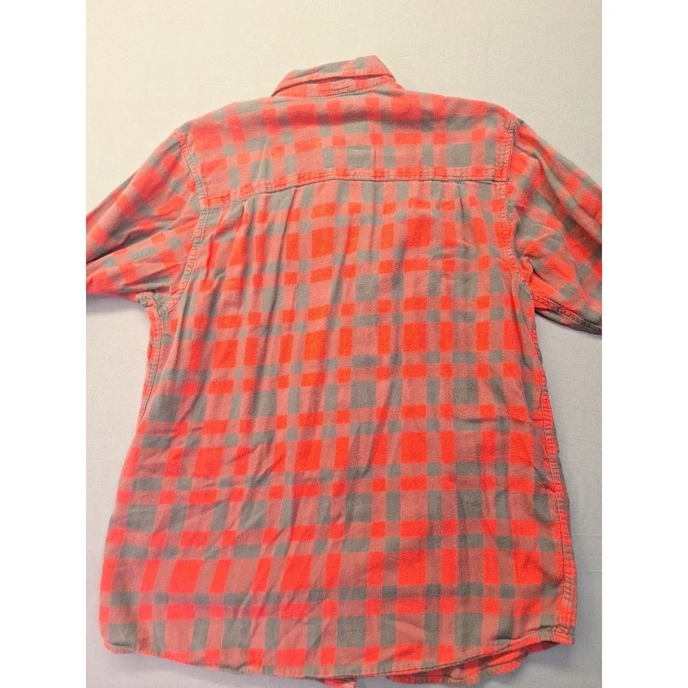Kavu Flannel Shirt Men's Large Buffalo Plaid‎ Outdoor Lumberjack Camping Hiking